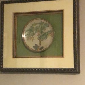 Framed plate